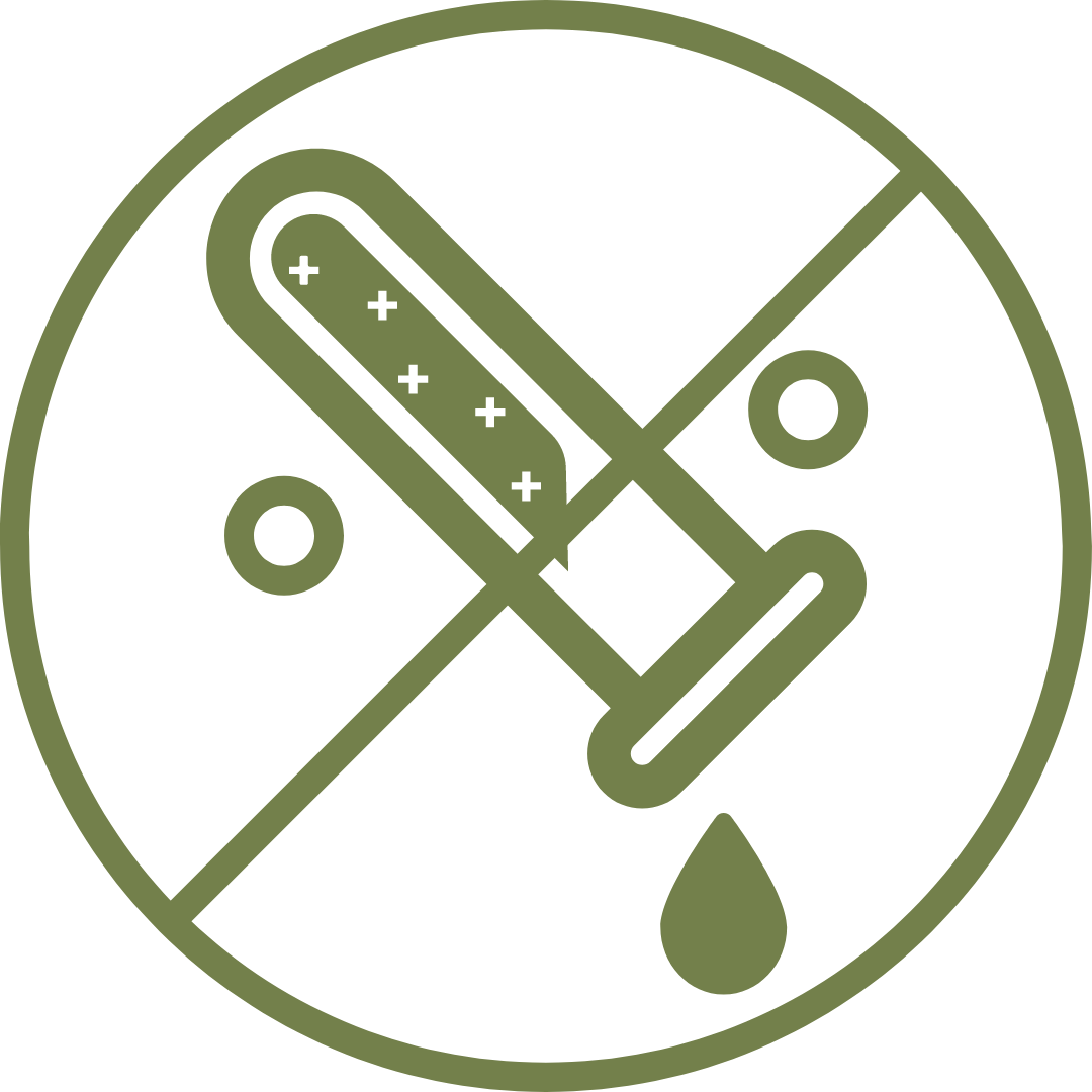 Additive and Filler Free Icon